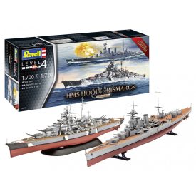 Revell HMS HOOD vs. BISMARCK 80th Anniversary makett
