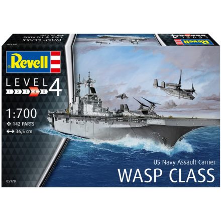 Revell USS Wasp Class Assault Carrier makett