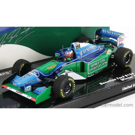 MINICHAMPS BENETTON F1 B194 FORD MILD SEVEN N 5 WINNER CANADA GP MICHAEL SCHUMACHER 1994 WORLD CHAMPION