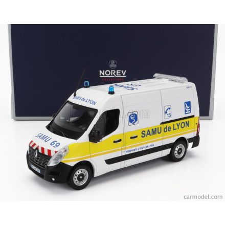 Norev RENAULT MASTER VAN SAMU DE LYON AMBULANCE 2014
