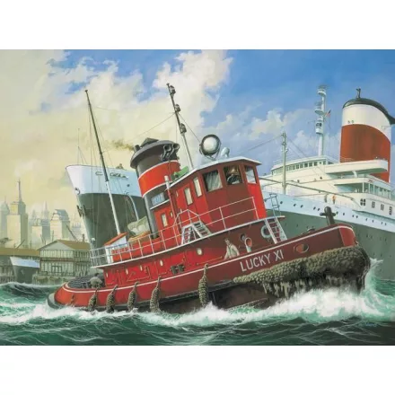Revell Harbour Tug Boat makett