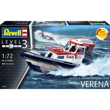 Revell Search & Rescue Daughter-Boat VERENA makett