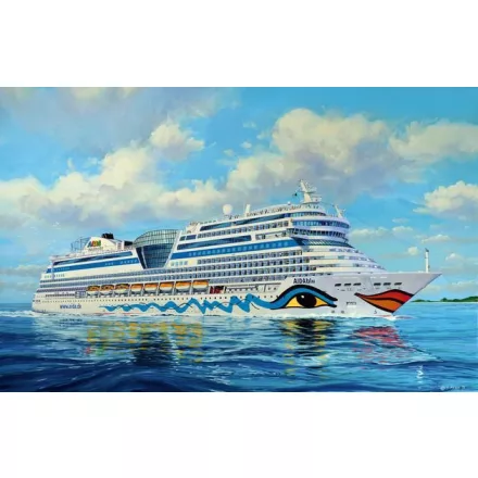 Revell Cruiser Ship AIDAblu, AIDAsol, AIDAmar, AIDAstella makett
