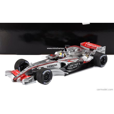 Minichamps McLAREN F1 MP4/21 TEAM MCLAREN MERCEDES N 4 SEASON 2006 JUAN PABLO MONTOYA