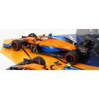 Minichamps McLAREN F1 SET 2X MCL35L MERCEDES M12 EQ POWER+ TEAM MCLAREN N 3 SEASON 2021 DANIEL RICCIARDO + N 4 2021 LANDO NORRIS
