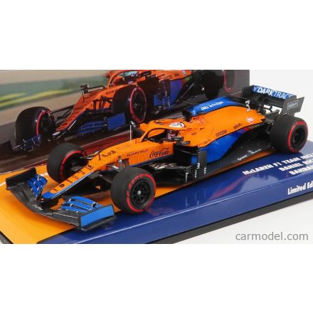Minichamps McLAREN F1 MCL35L MERCEDES M12 EQ POWER+ TEAM MCLAREN N 3 7th BAHRAIN GP 2021 DANIEL RICCIARDO