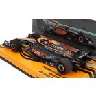 Minichamps McLAREN F1 MCL36 MERCEDES TEAM MCLAREN N 28 TEST ABU DHABI 2022 OSCAR PIASTRI