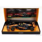Minichamps McLAREN F1 MCL60 TEAM McLAREN N 4 6th AUSTRALIAN GP WITH PIT BOARD 2023 LANDO NORRIS