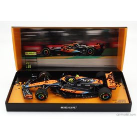   Minichamps McLAREN F1 MCL60 TEAM McLAREN N 4 6th AUSTRALIAN GP WITH PIT BOARD 2023 LANDO NORRIS