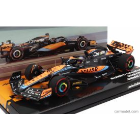   Minichamps McLAREN F1 MCL60 TEAM McLAREN N 81 BAHRAIN GP 2023 OSCAR PIASTRI
