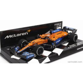   Minichamps McLAREN F1 MCL35L MERCEDES M12 EQ POWER+ TEAM MCLAREN N 3 FRENCH GP 2021 DANIEL RICCIARDO