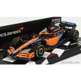   Minichamps McLAREN F1 MCL36 MERCEDES TEAM MCLAREN N 3 BAHRAIN GP 2022 DANIEL RICCIARDO