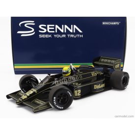   Minichamps LOTUS F1 98T RENAULT TURBO N 12 SEASON DIRTY VERSION 1986 AYRTON SENNA