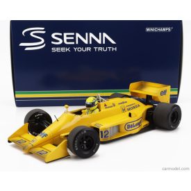   Minichamps LOTUS F1 HONDA 99T N 12 WINNER MONACO GP DIRTY VERSION 1987 AYRTON SENNA - FIRST VICTORY F1 MONACO GP