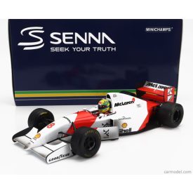   Minichamps McLAREN F1 FORD MP4/8 V8 TEAM MARLBORO N 8 WINNER EUROPEAN BRITISH DONINGTON PARK GP WITH FLAG DIRTY VERSION 1993 AYRTON SENNA