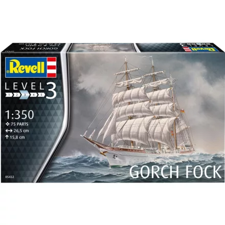 Revell Gorch Fock makett