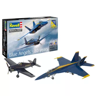 Revell - Geschenkset Blue Angels - 80 Jahre makett
