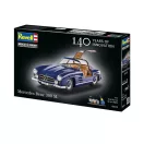 Revell - Geschenkset Mercedes-Benz 300 SL 100 Jahre MB autó makett
