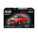 Revell - Geschenkset 50 Jahre VW Golf 1 GTi autó makett