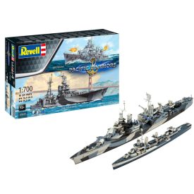   Revell Pacific Warriors - USS Fletcher & USS Indianapolis makett