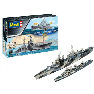   Revell Pacific Warriors - USS Fletcher & USS Indianapolis makett