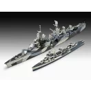 Revell - Pacific Warriors (USS Fletcher & USS Indianapolis) hajó makett
