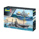 Revell - Pacific Warriors (USS Fletcher & USS Indianapolis) hajó makett