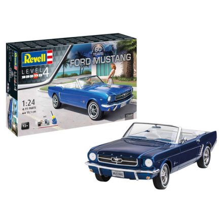 Revell 60th Anniversary Ford Mustang Set makett