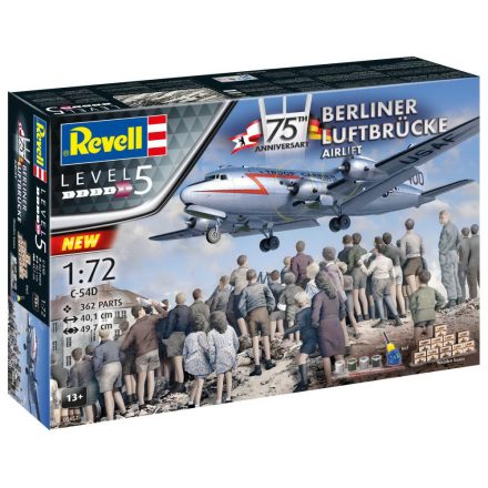 Revell Gift Set "Berlin Airlift" 75th Anniversary makett