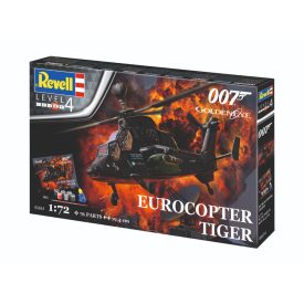   Revell Gift Set - Eurocopter Tiger - James Bond 007 GoldenEye makett