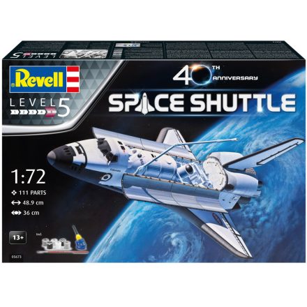 Revell Gift Set Space Shuttle 40th Anniversary makett
