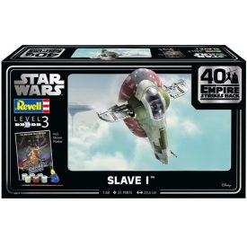   Revell Gift Set - Star Wars Slave I (The Empire Strikes Back 40th Anniversary) makett