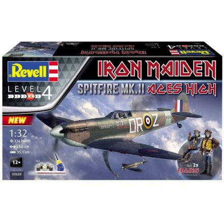 Revell Supermarine Spitfire Mk.II 'Iron Maiden' Gift Set makett