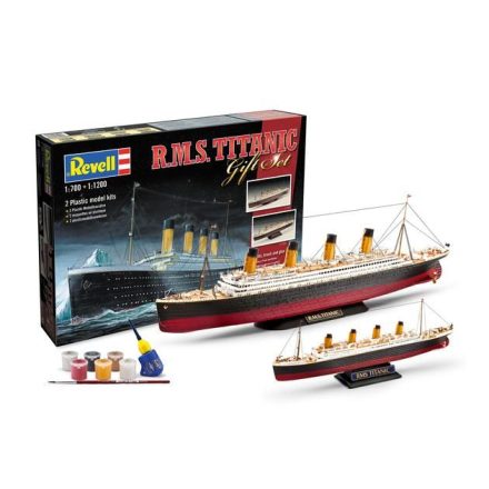 Revell Model Set R.M.S.Titanic Duo makett
