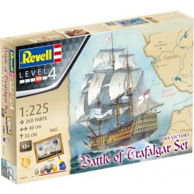 Revell Model Set BATTLE OF TRAFALGAR makett