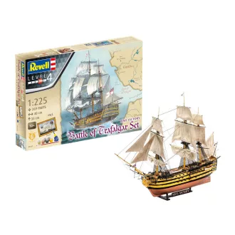  Revell - Geschenkset "Battle of Trafalgar" hajó makett