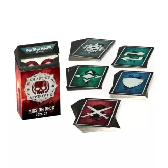Games Workshop WH40K: CHAPTER APPROVED MISSION DECK ENG