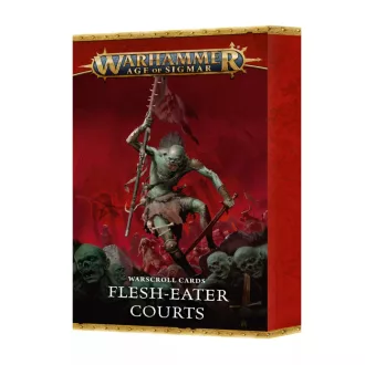 Games Workshop WARSCROLL CARDS:FLESH-EATER COURTS (ENG)