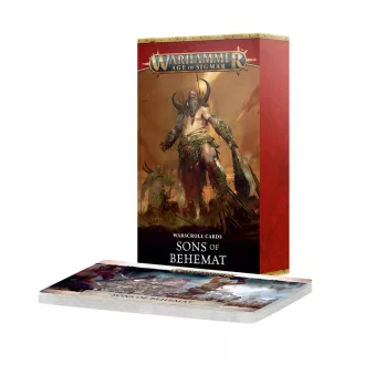 Games Workshop WARSCROLL CARDS: SONS OF BEHEMAT (ENG)
