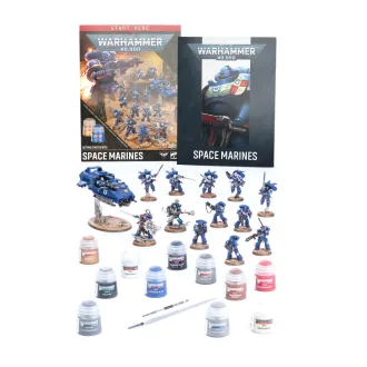 Games Workshop GETTING STARTED WITH SPACE MARINES (ENG)