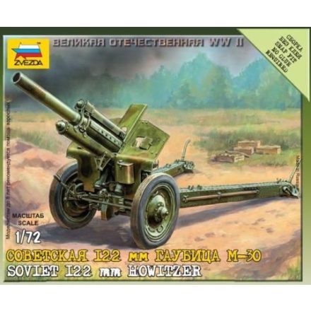 Zvezda Soviet M-30 Howitzer makett