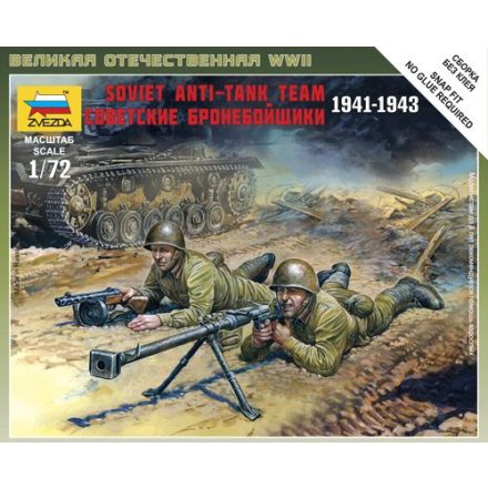 Zvezda Soviet Anti Tank Team