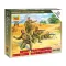 Zvezda SOVIET PARATROOPS - 4 figures figurakészlet