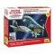 Zvezda Soviet night bomber/reconnaissance plane U-2/Po-2 - snap-fit katonai repülő makett