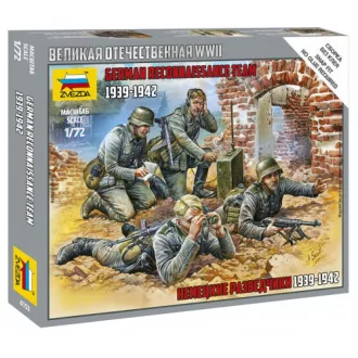 Zvezda German Reconnaissance Team - 4 figures figurakészlet