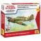 Zvezda British Fighter "Hurricane Mk-1" - Snap Fit katonai repülő makett