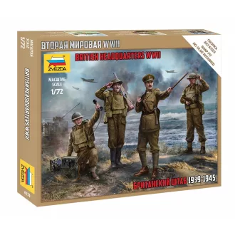 Zvezda British Headquarters WWII figurakészlet