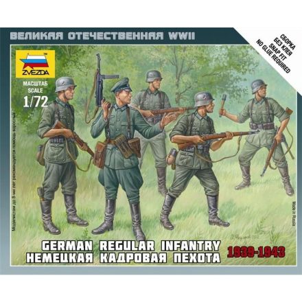 Zvezda German Regular Infantry 1939-43