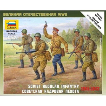 Zvezda Soviet Regular Infantry 1941-42