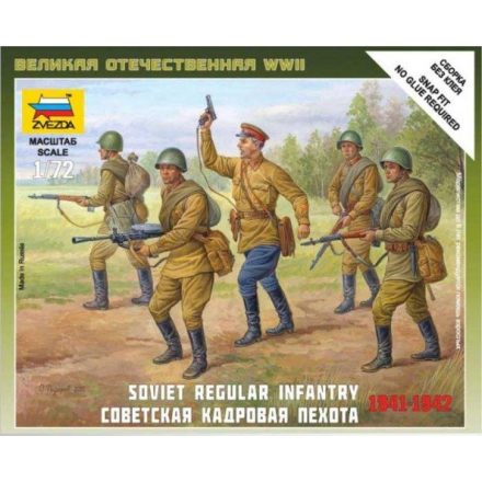 Zvezda Soviet Regular Infantry 1941-42